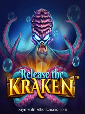 Kraken tentacles rise from reels, splashing treasures in dark waters